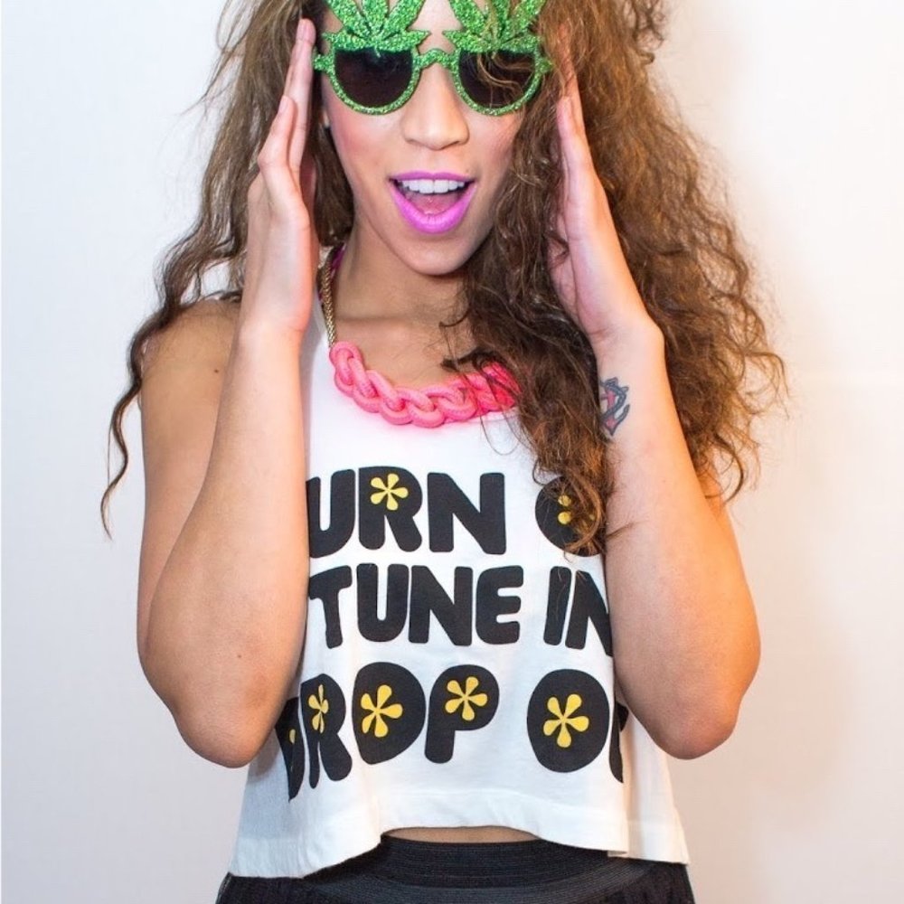 Tune In Crop Top